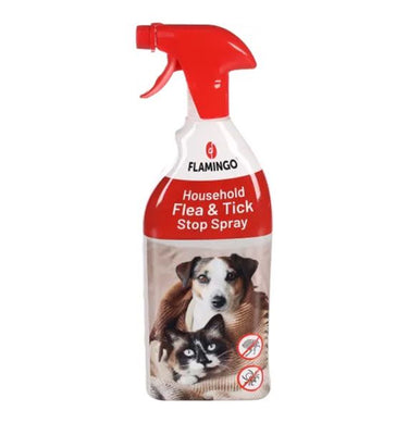 Flamingo Household Flea & Tick Stop Spray 800ml - 800ml